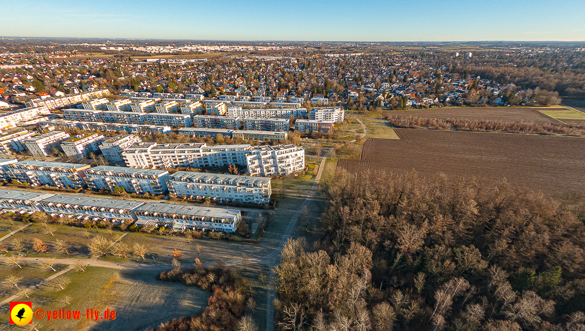 16.01.2023 - Luftbilder vom Marx-Zentrum und Gartenstadt Trudering